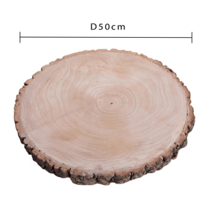Fetta legno - Pezzi 2 - 50xH3,4x50cm - Bianchi Dino SpA