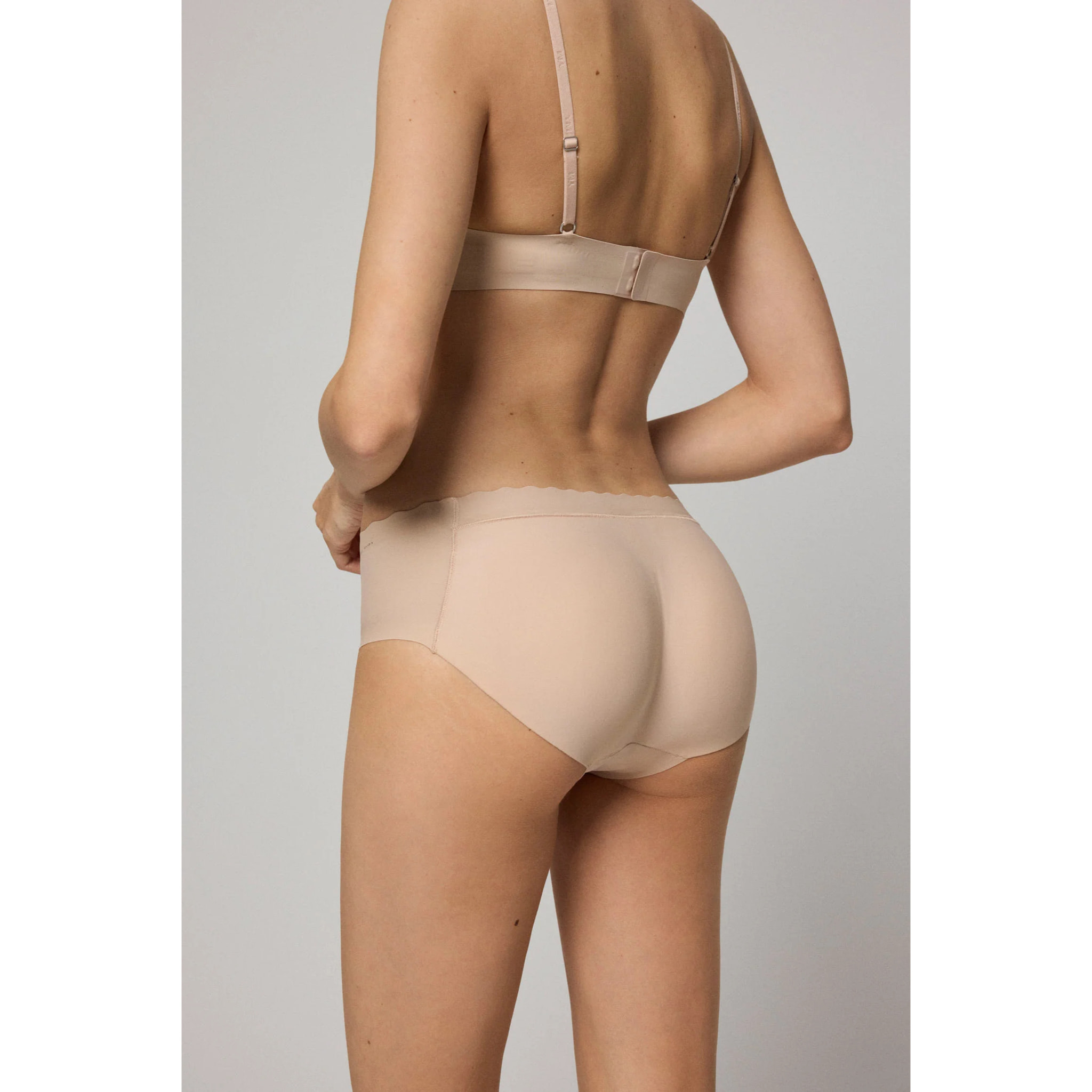 Slip push-up beige