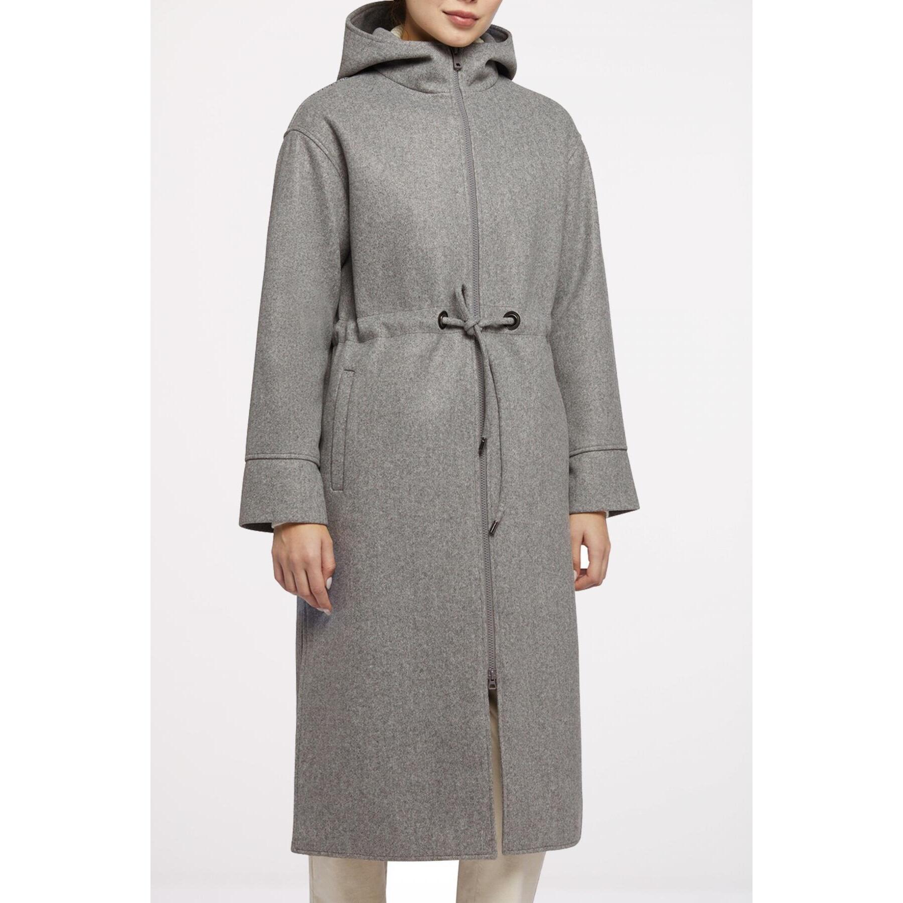 Abrigos Mujer de la marca GEOX  modelo W DORALEA LONG COAT GRIS
