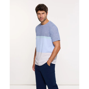 Camiseta Manga Corta Azul - Galosa