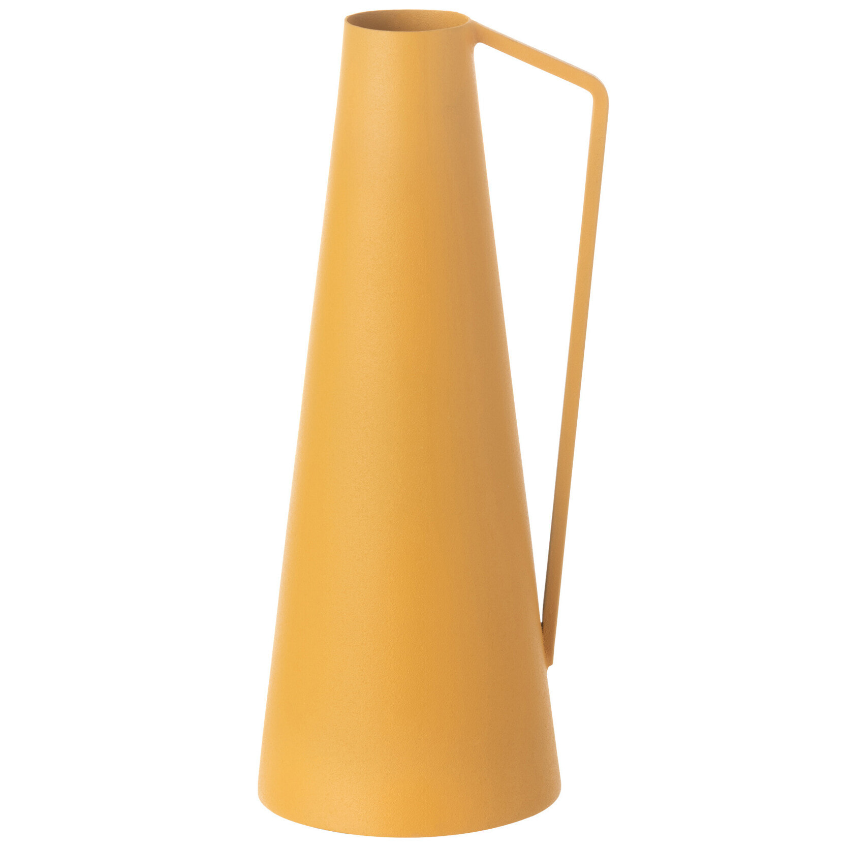 J-Line Vase Rond Acier Ocre Small