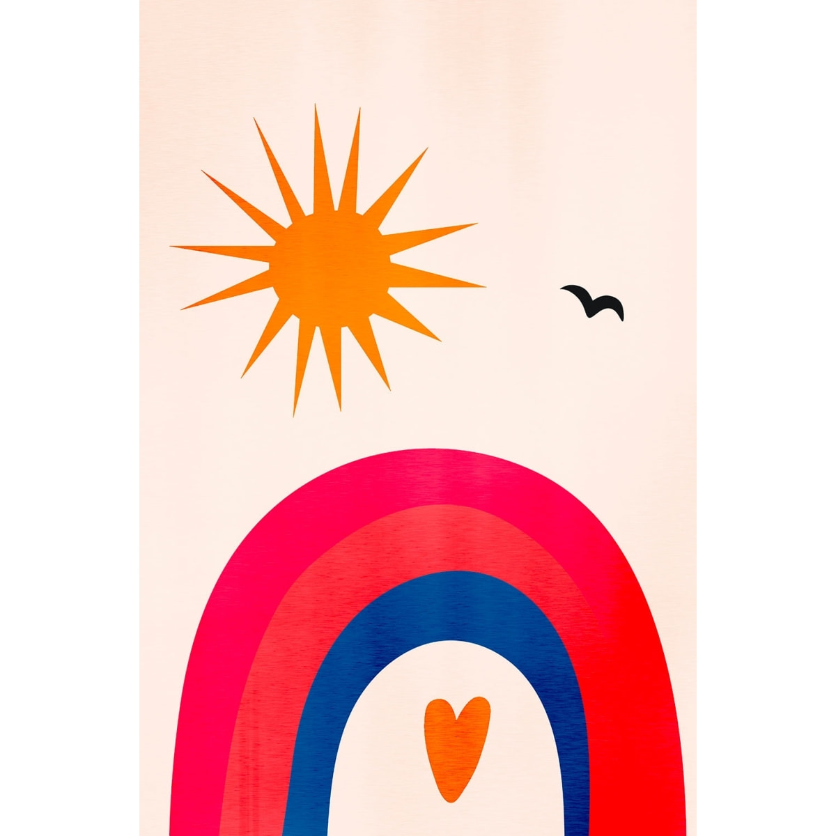 Tableau belle journée! Toile imprimée