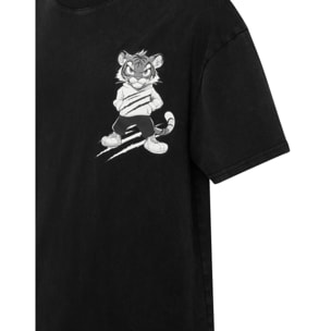 PLEIN SPORT T-Shirt Round Neck Ss TIGER