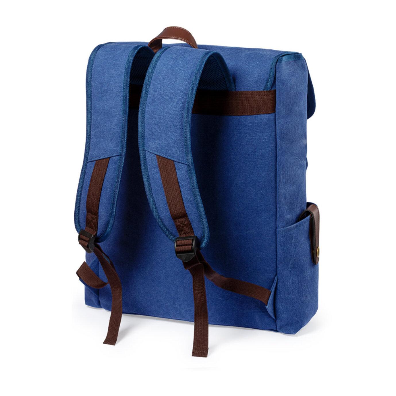 Mochila Bolsillo Acolchado para Portátil y Tablet. Parte Trasera y Cintas Acolchadas