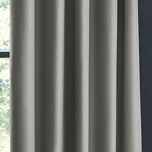 Rideau uni Occultant 100%polyester