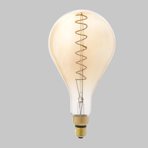 Bombilla A160 FILAMENTO LED AMBAR E27 5W