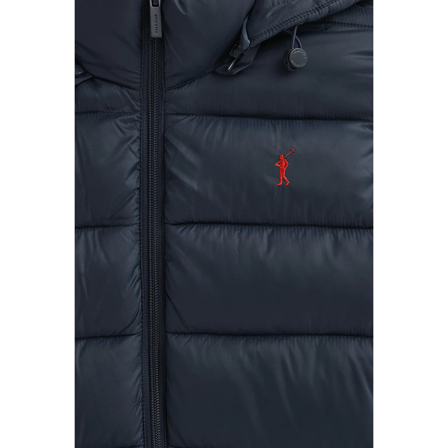 Chaqueta Salima Embroidery azul marino con logo Rigby Go