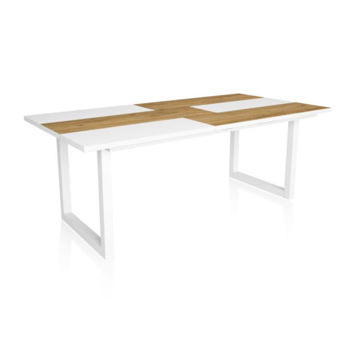 Mesa de comedor Altea 200 Roble Blanco