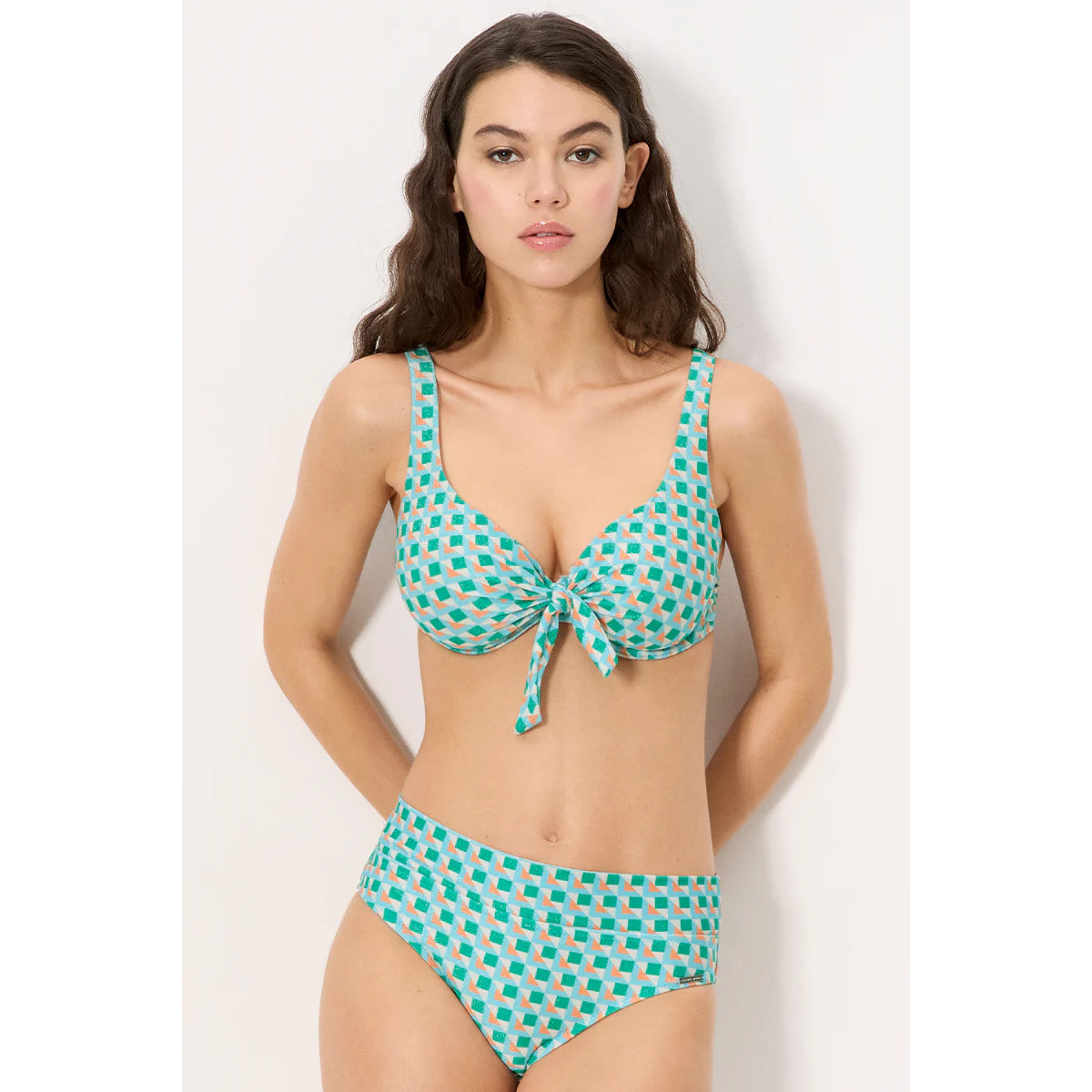 Slip bikini midi