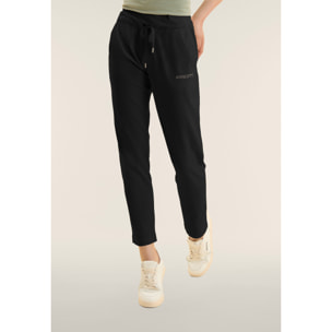 Pantaloni Sportivi con Coulisse in Jersey Elasticizzato