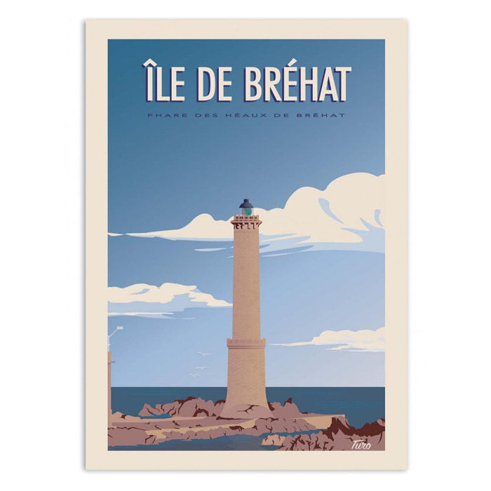 Art-Poster - Ile de Bréhat - Turo - 50 x 70 cm