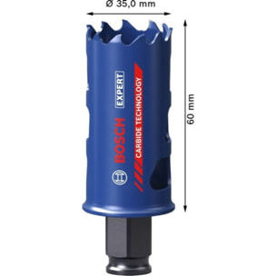 Scie trépan expert carbure multimat 35x60mm - BOSCH - 2608901883
