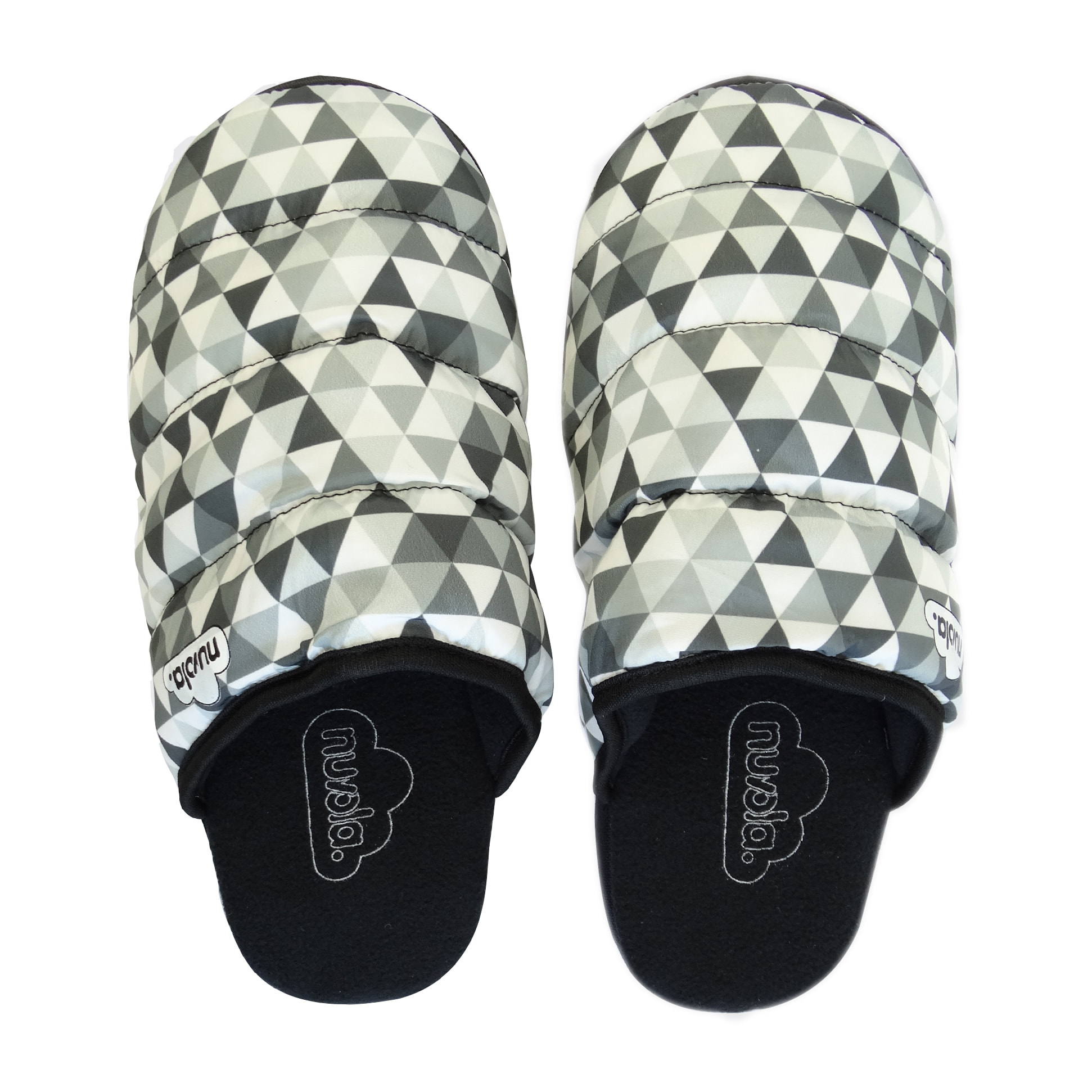 Zapatilla de estar por casa ,Zueco Geo Suela de Goma.