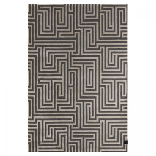 Tapis salon et chambre tissé motif géométrique LIFA