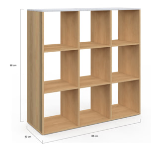 Meuble de rangement cube Marceau 9 cases