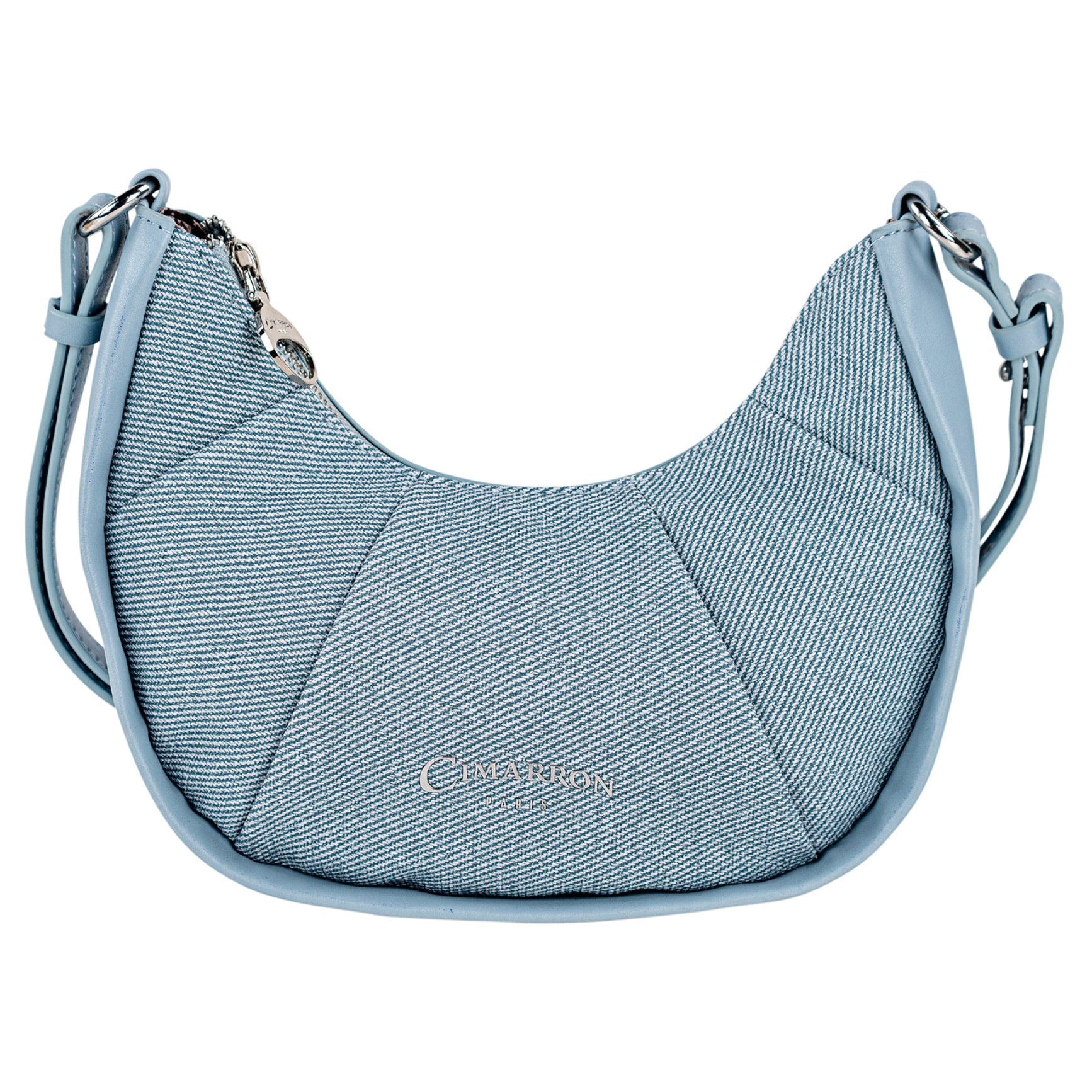 Bolso Bandolera Mujer Veg/Pu Cimarron Abigail Azul Vaquero