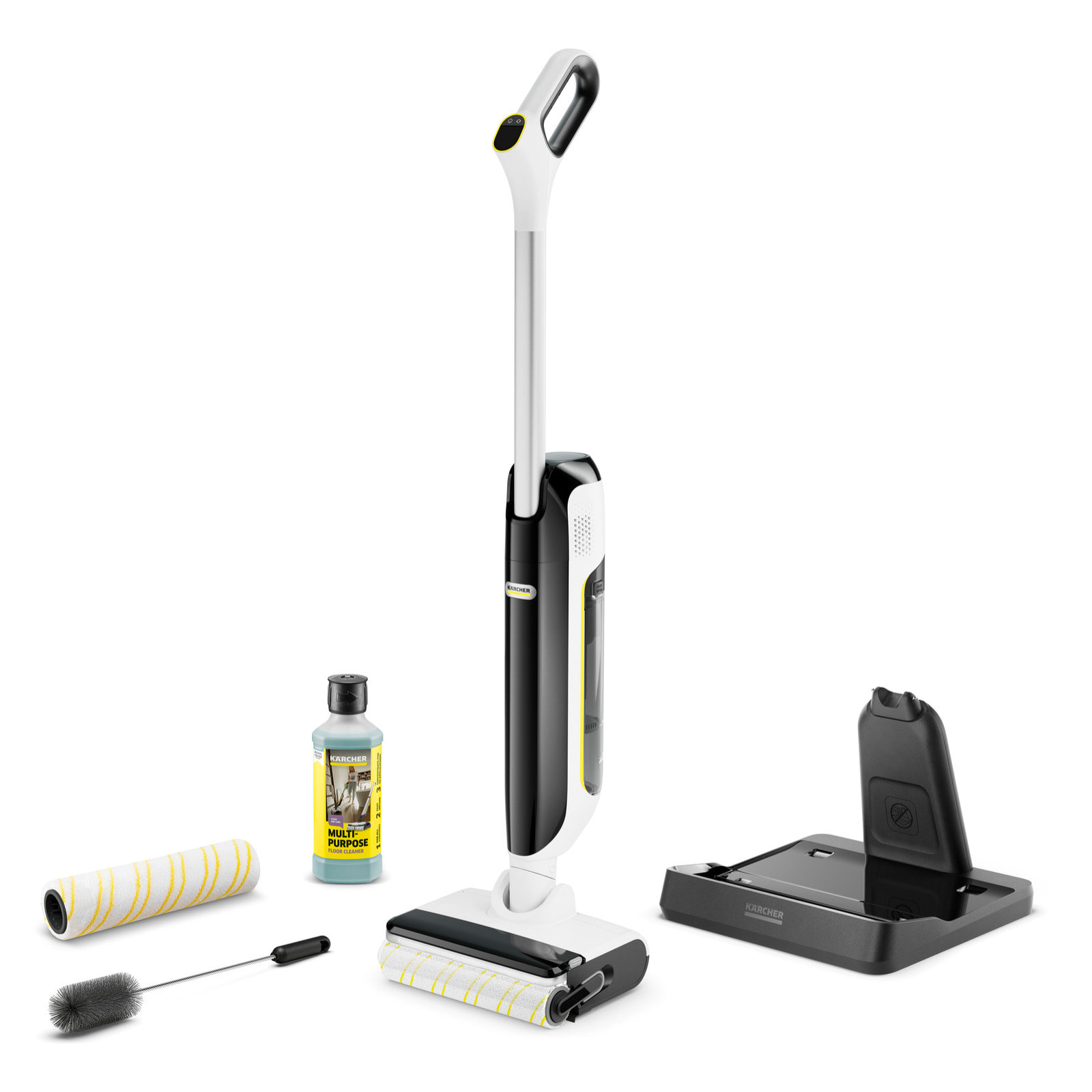 Aspirateur balai laveur sans fil Karcher FCV 5 Agile Care + passe sous les meuble - nettoie les bords
