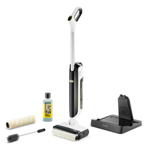 Aspirateur balai laveur sans fil Karcher FCV 5 Agile Care + passe sous les meuble - nettoie les bords
