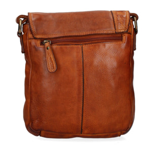 Borsa a tracolla  da uomo In Vera pelle Made in Italy 20x25x6 cm