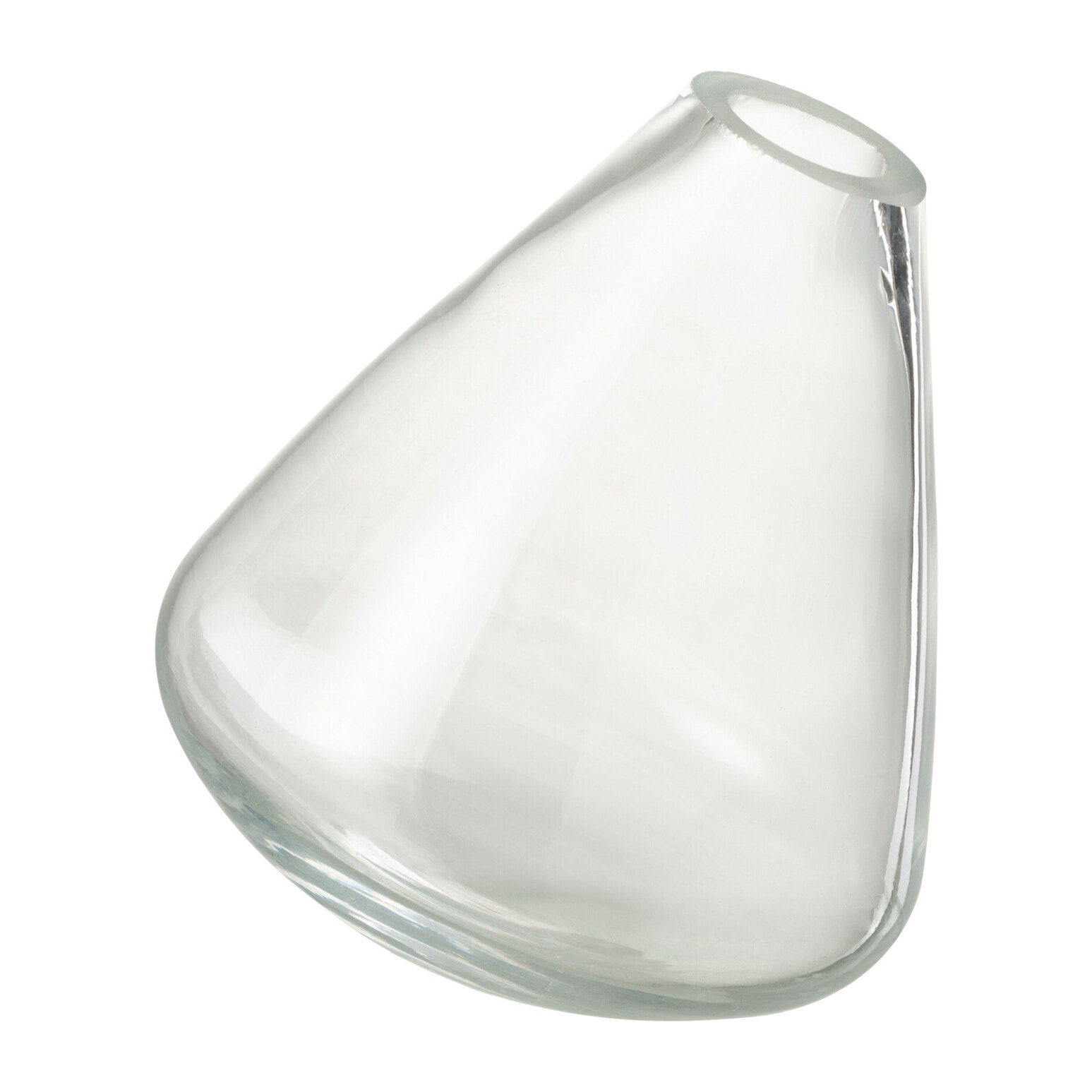 J-Line vase Topaz - verre - transparent - 13.5 cm hoog