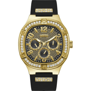 Reloj Guess GW0641G2 Hombre Analogico Cuarzo con Correa de Silicona