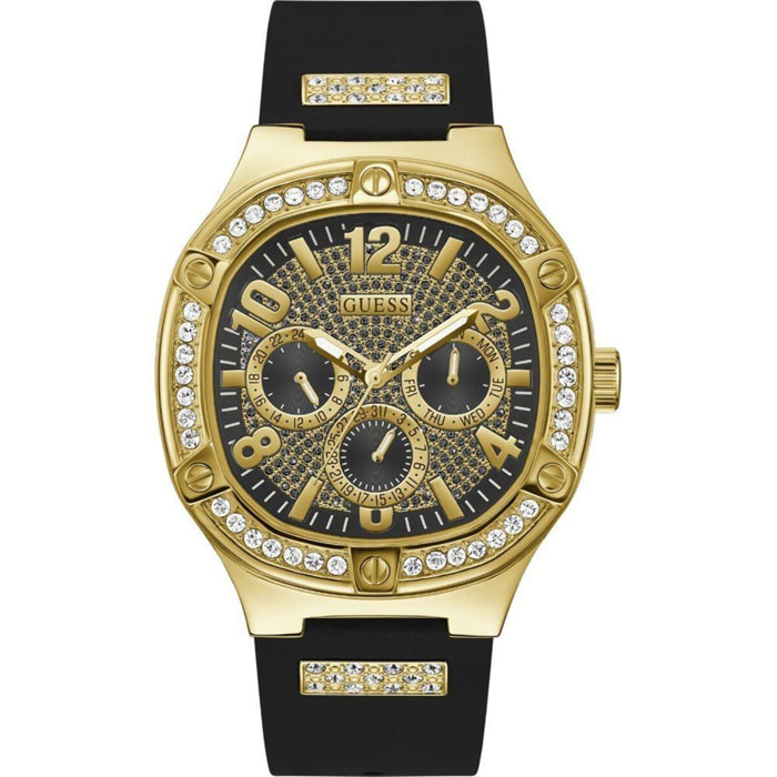Reloj Guess GW0641G2 Hombre Analogico Cuarzo con Correa de Silicona
