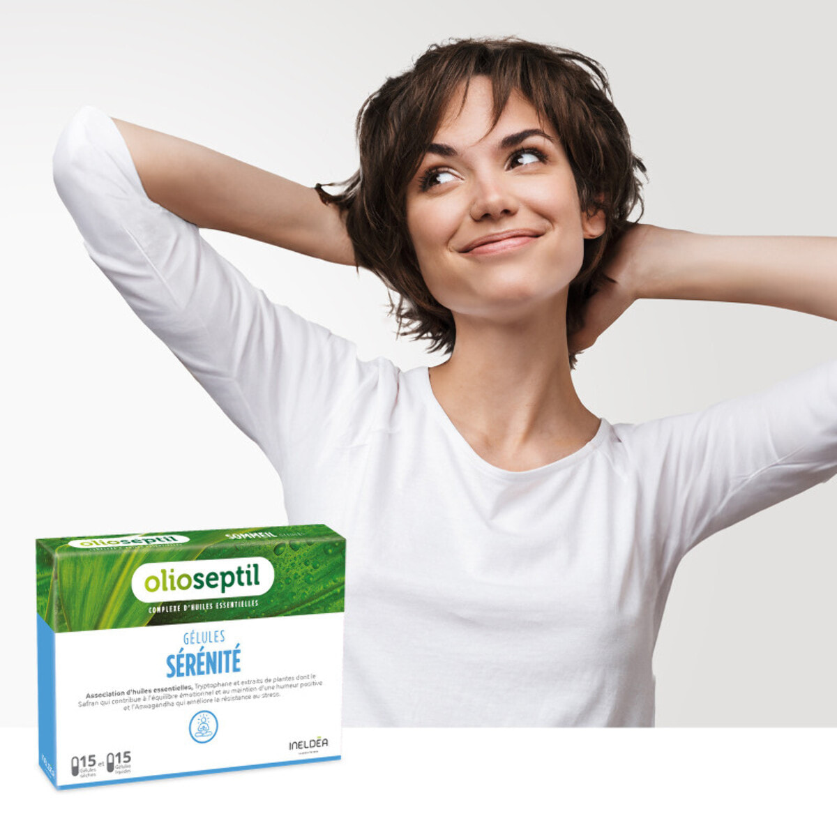 OLIOSEPTIL - Spray Sérénité - Complément alimentaire - Extraits de plantes, huiles essentielles & vitamines - Aide l'organisme à s'adapter à la fatigue nerveuse, stress émotionnel