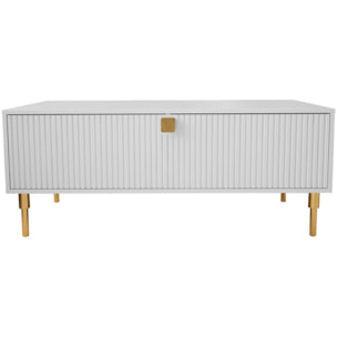 Table basse "Dorset" - Rectangulaire - Blanc