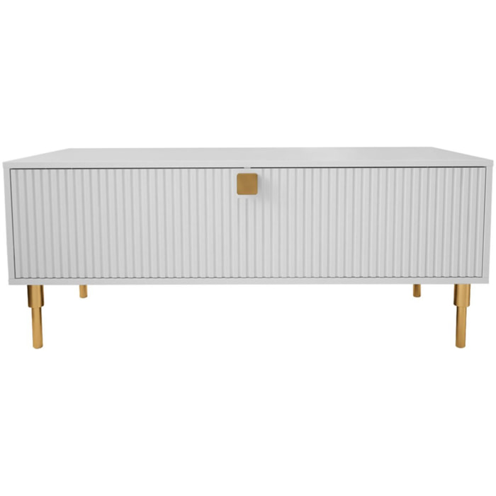 Table basse "Dorset" - Rectangulaire - Blanc