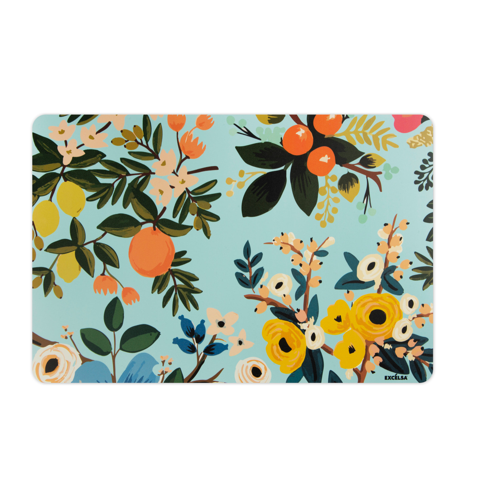 Set 6 Tovagliette Excelsa – Fiori Frida, Plastica Multicolore