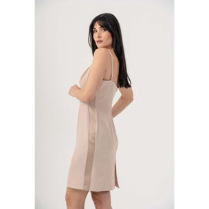 Kocca - Abito con spalline regolabili Donna, Tinta unita, Scollo ampio