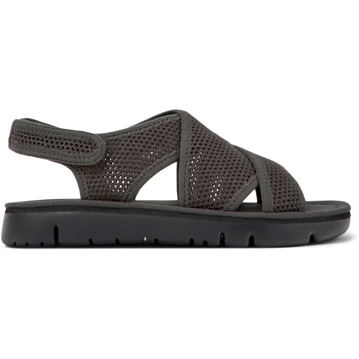 Sandalias - CAMPER Oruga - Gris - Textil técnico (poliéster reciclado)