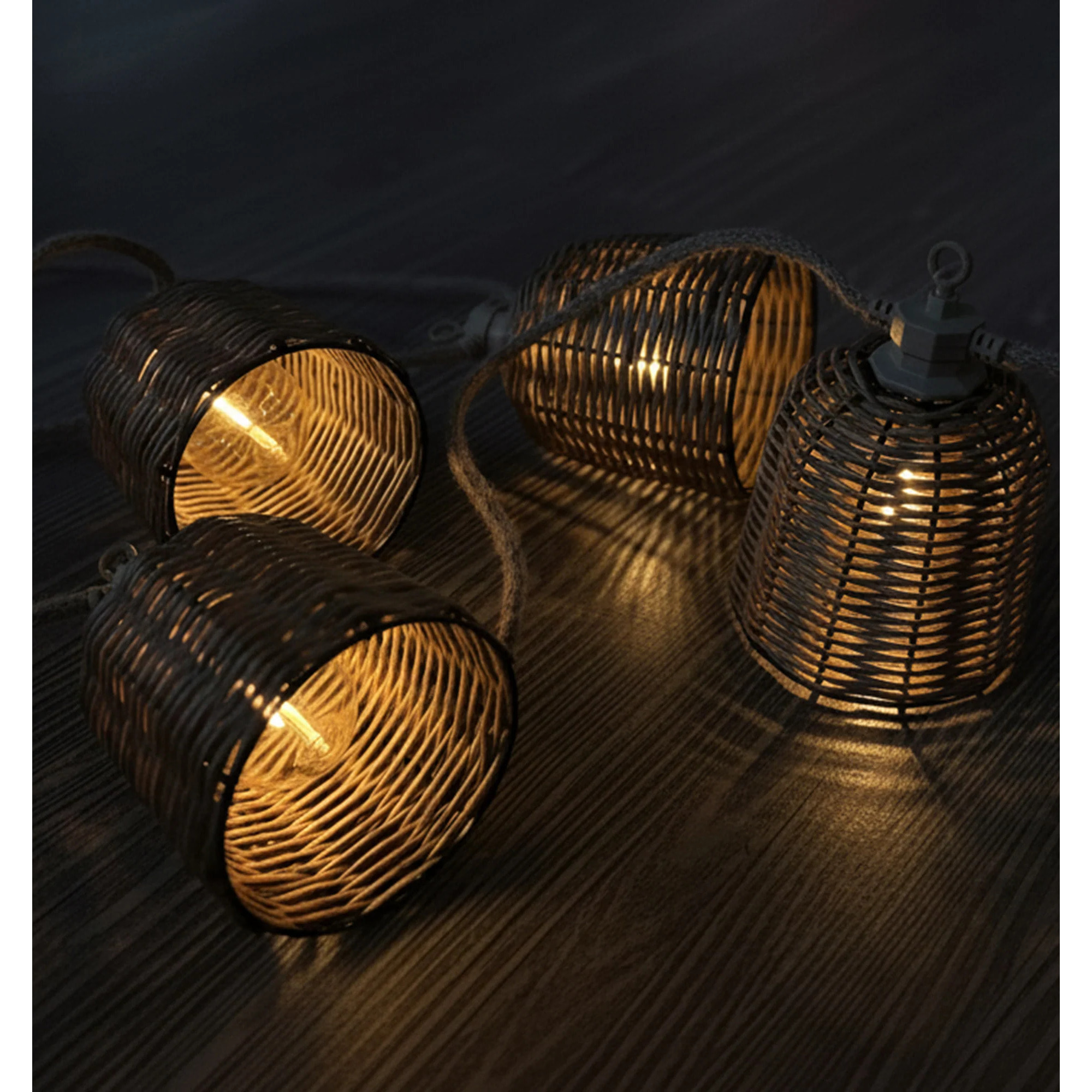 Guirlande solaire FORMENTERA 10 LED 8M