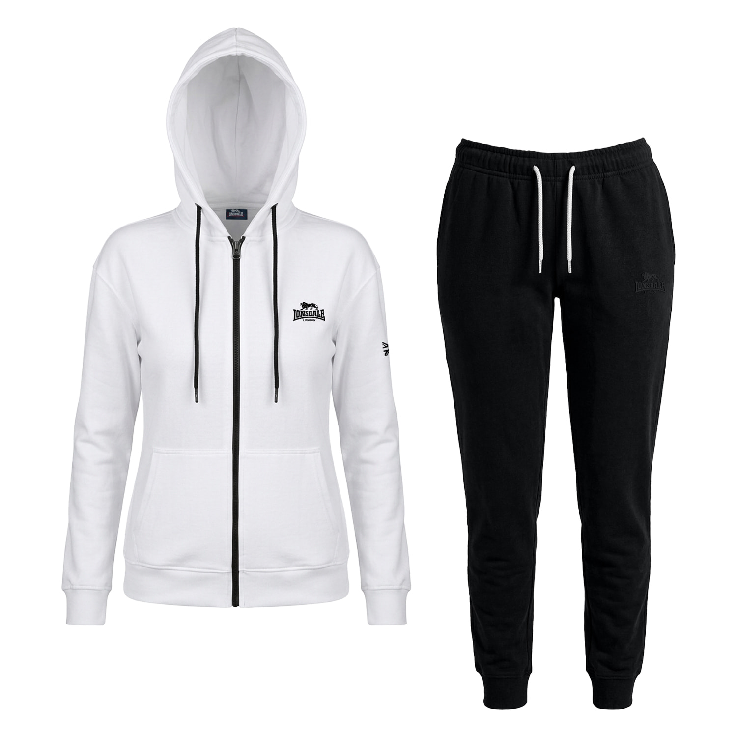 Tuta Donna LONSDALE Cotone Primavera Full Zip