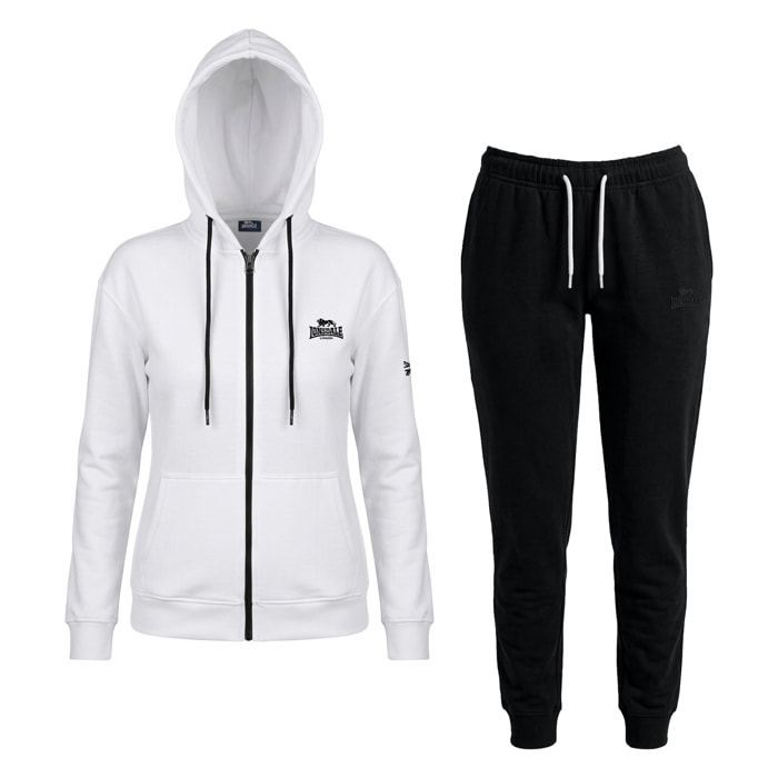 Tuta Donna LONSDALE Cotone Primavera Full Zip