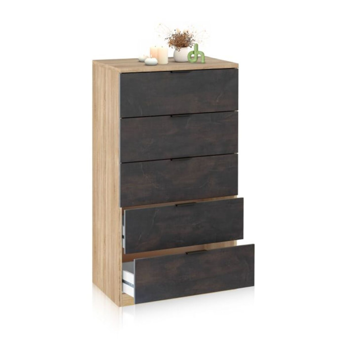 Cómoda Akari Roble Canadian - Óxido