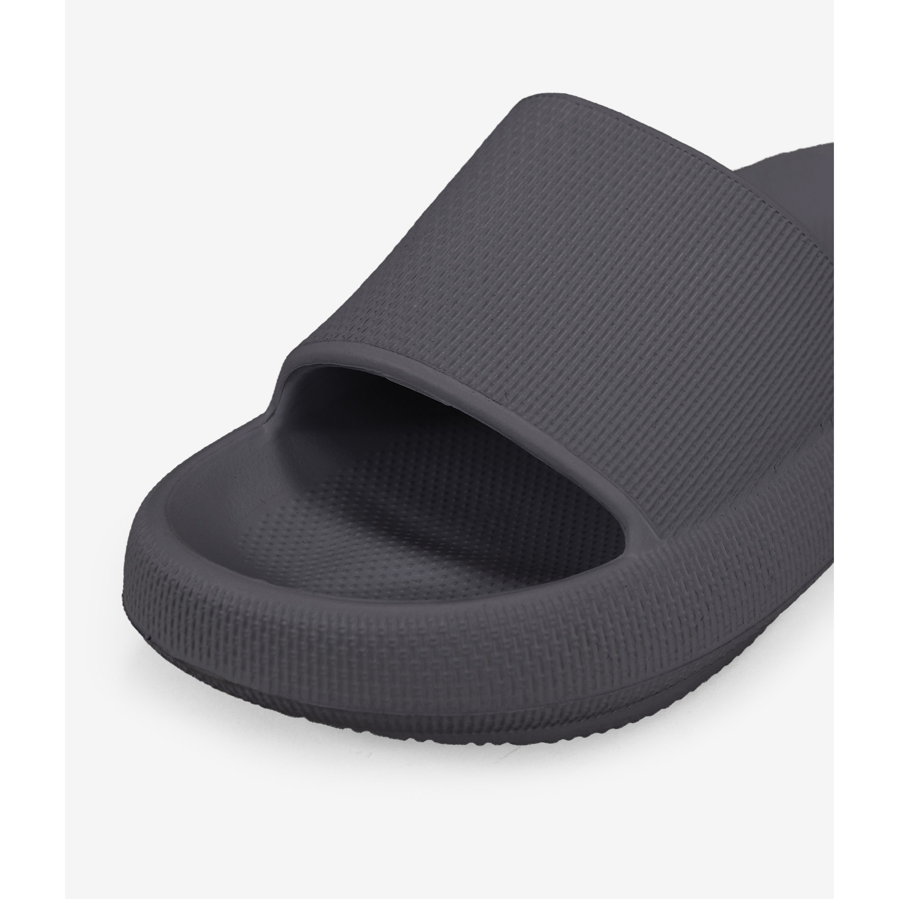Sandalias con plataforma grises de goma