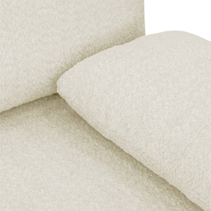 Banquette convertible 3 places bouclette NELSON