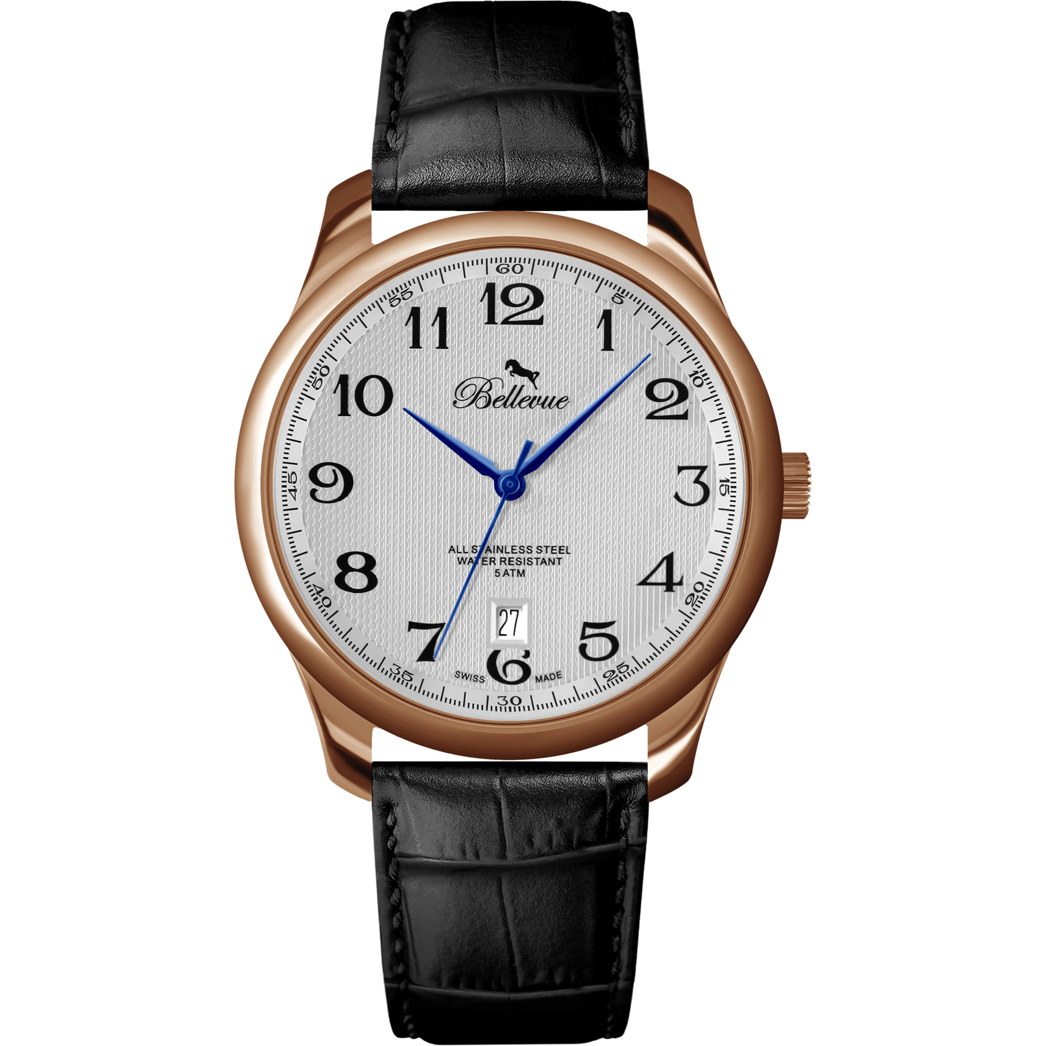 Reloj Bellevue D.38 Mujer Analogico Cuarzo con Correa de Piel sintetica