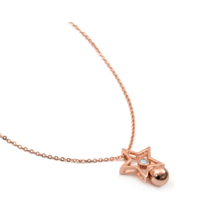 Collar Losath acabado oro rosa 18k