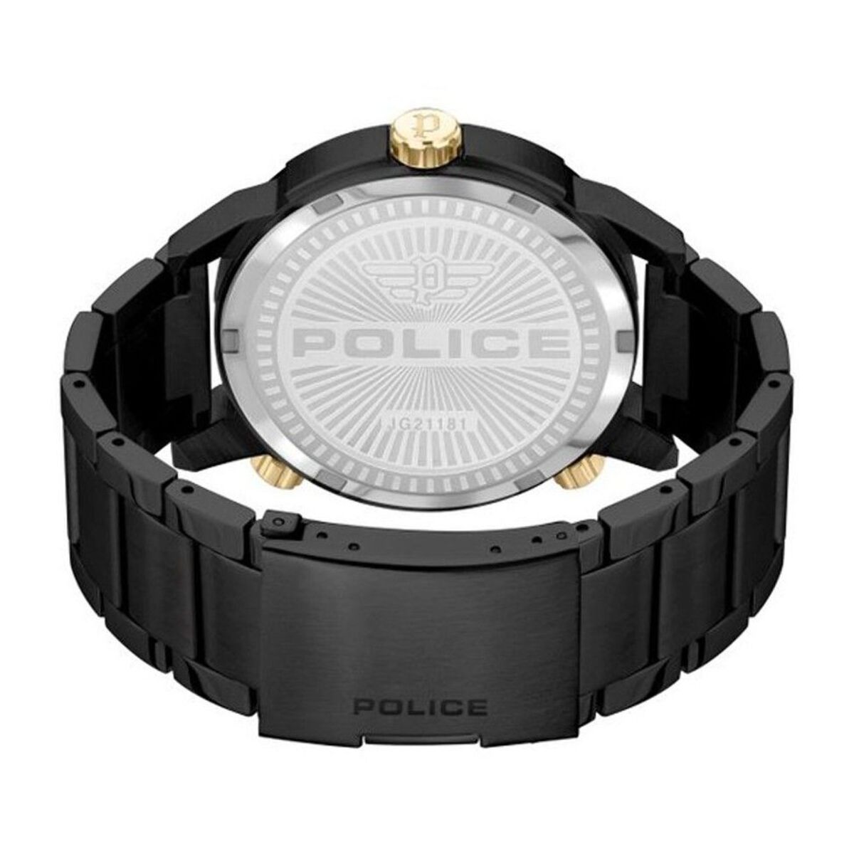 Reloj Police PEWJG2118103 Hombre Analogico Cuarzo con Correa de Acero inoxidable