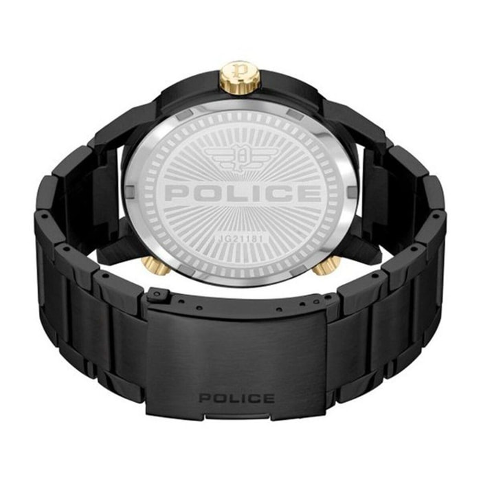 Reloj Police PEWJG2118103 Hombre Analogico Cuarzo con Correa de Acero inoxidable