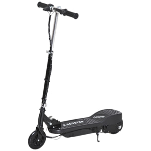 Trottinette électrique pliable enfant 7-14 ans - hauteur réglable - 120W 24V max. 12 Km/h - métal PP noir