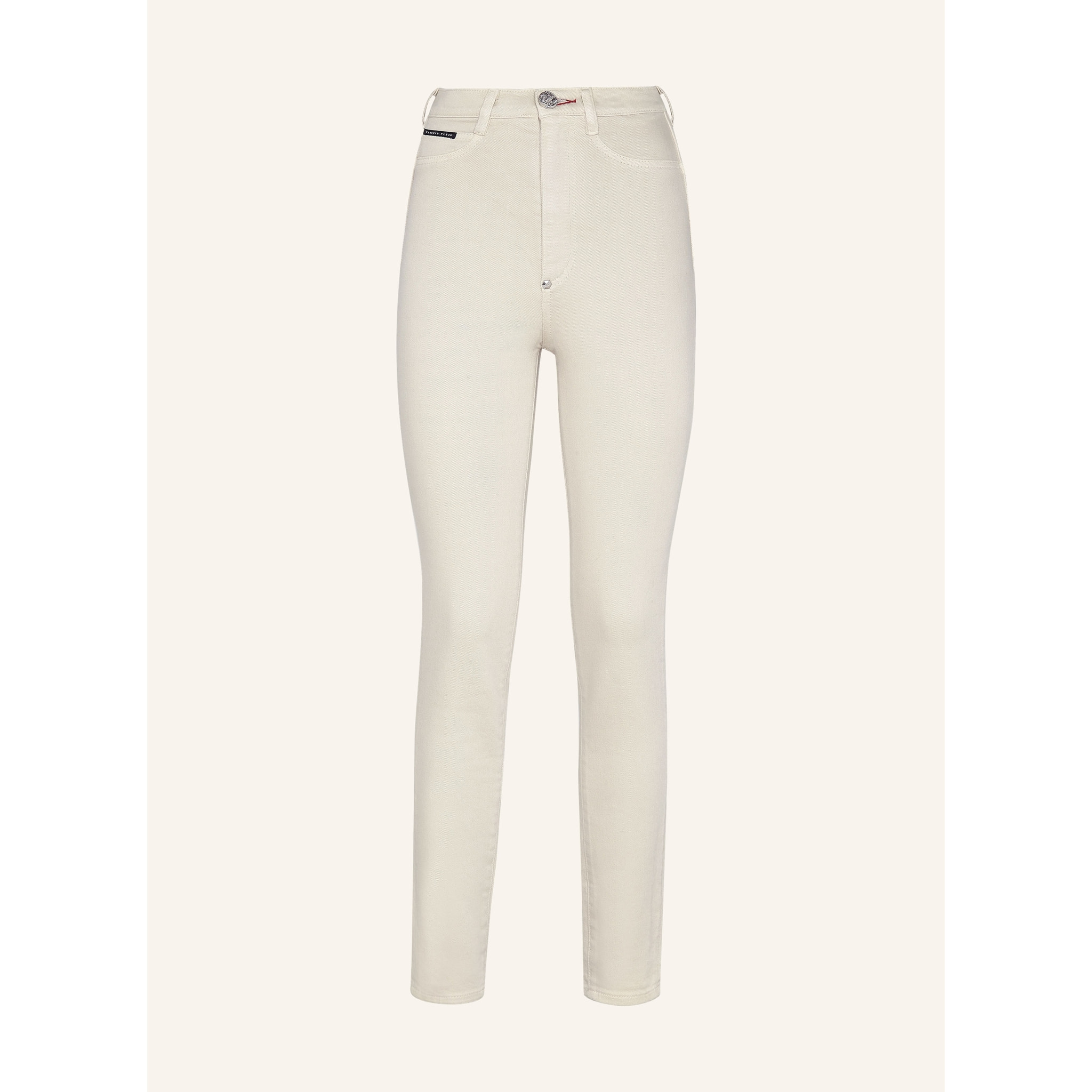 PHILIPP PLEIN Jegging a vita alta ICONIC PLEIN