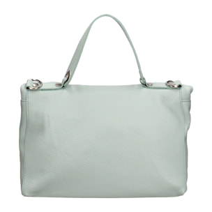 Borsa a spalla convertibile in zaino da donna In Vera pelle Made in Italy 34x21x12 cm