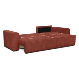 Canapé d'angle convertible 4 places - LIVIA