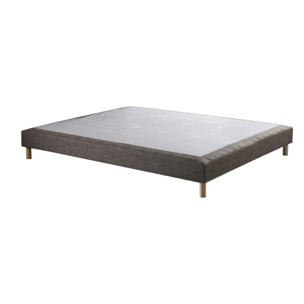 Sommier tapissier SYMBIOSE - camel