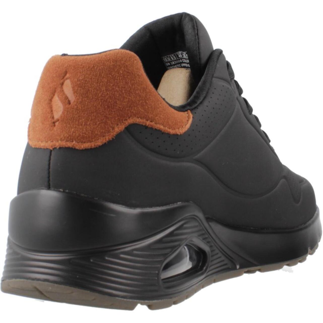 Sneakers De  Hombre Uno - Suited On Air Negro