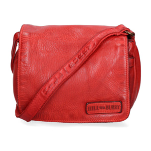 Borsa a tracolla  da uomo In Vera pelle Made in Italy 23x21x8 cm