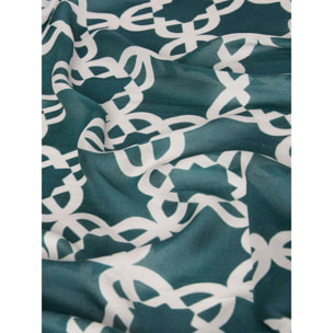 Elena Mirò - Estola estampada en modal - Verde